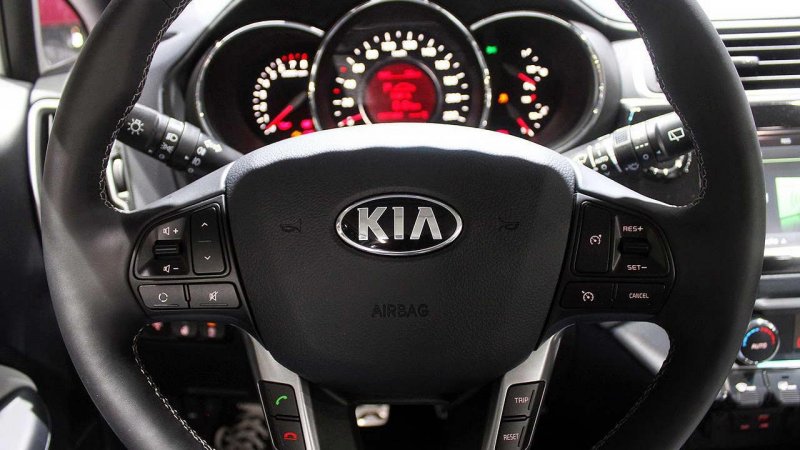 Kia Rio приборная панель