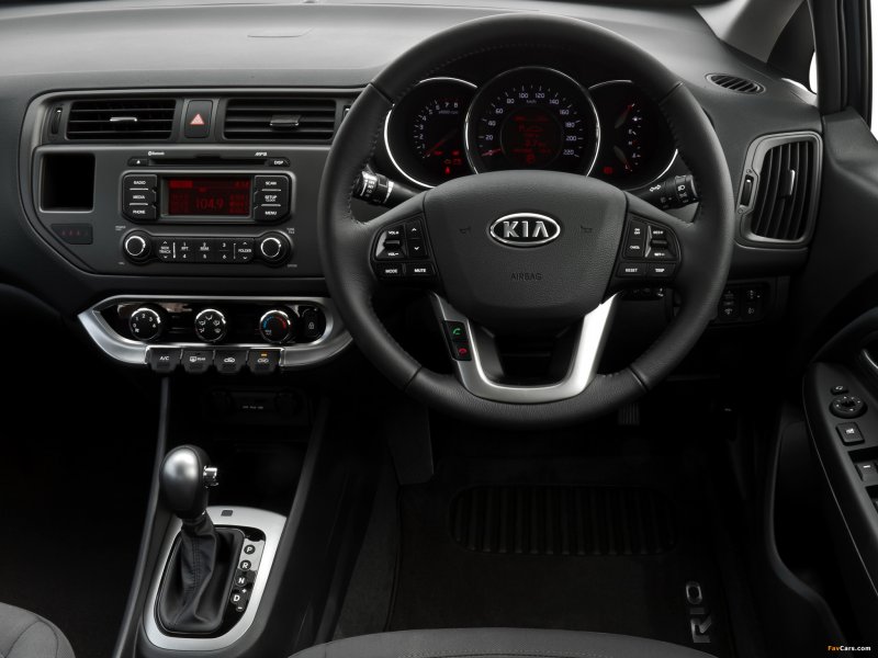 Приборная панель supervision Kia Rio