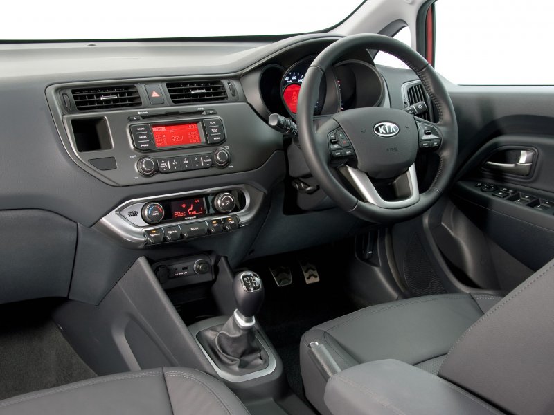 Kia Rio 2017 салон