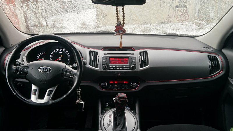 Kia Rio 3 комбинация приборов