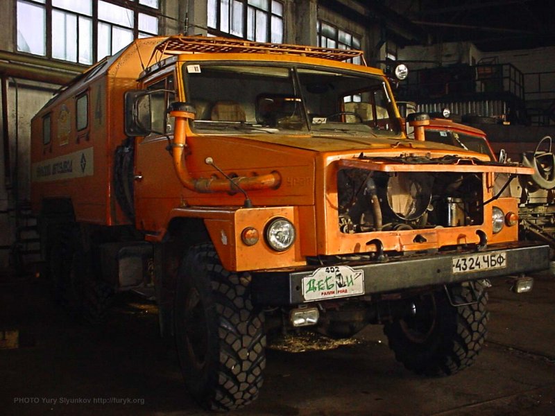 Урал 4322 двигатель