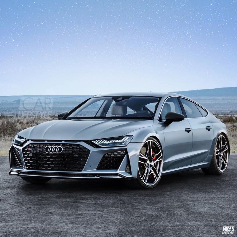 Audi rs7 Black Matte