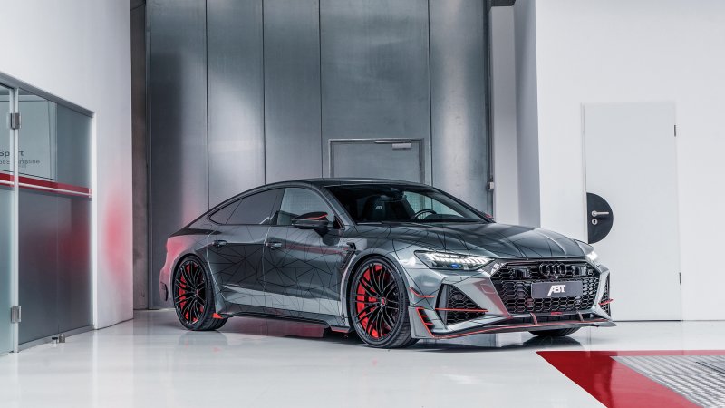 Audi rs7 черная