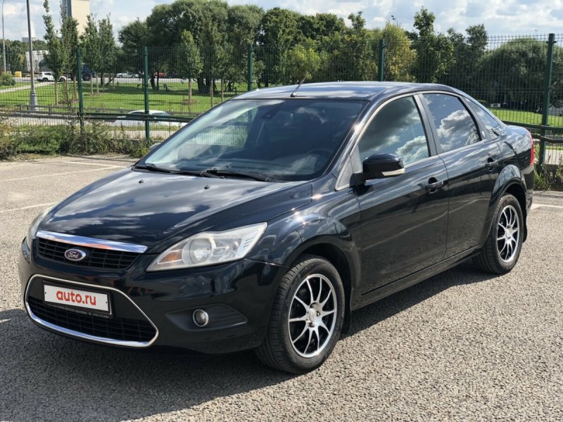 Ford Focus седан черный 2008
