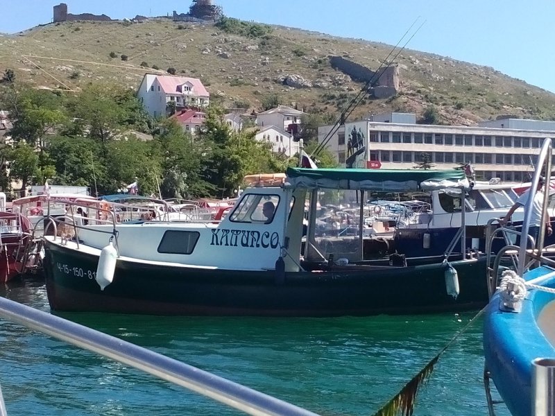 Яжхта Талан в Балаклаве