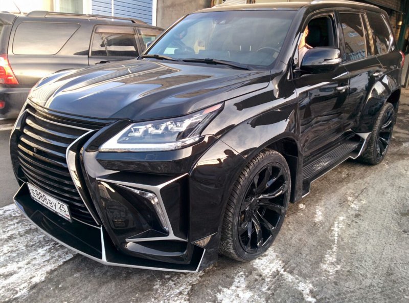 Обвесы на Лексус LX 570