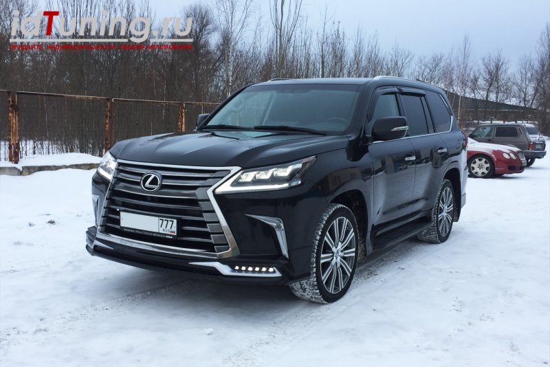 Lexus LX 570 Double eight Black