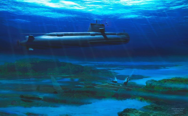 Беспилотная подводная лодка Посейдон