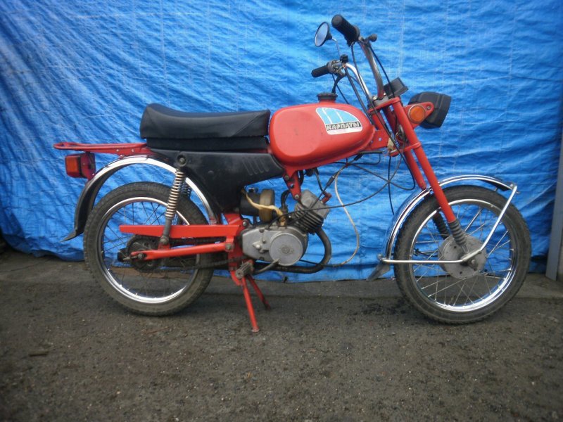 Мопед Верховина 1976