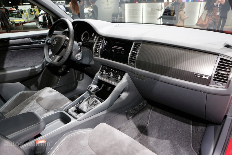 Skoda Kodiaq Sportline салон