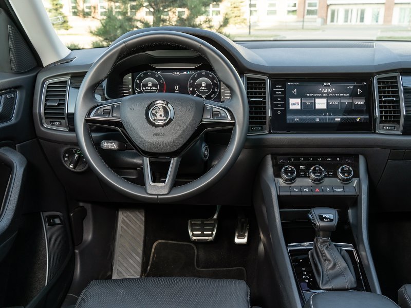 Skoda Kodiak салон