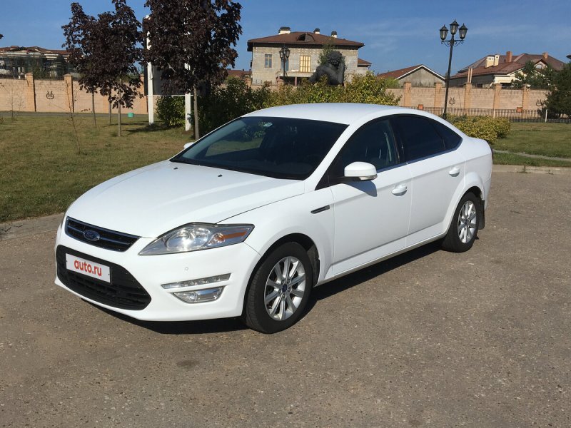 Ford Mondeo 4 белый