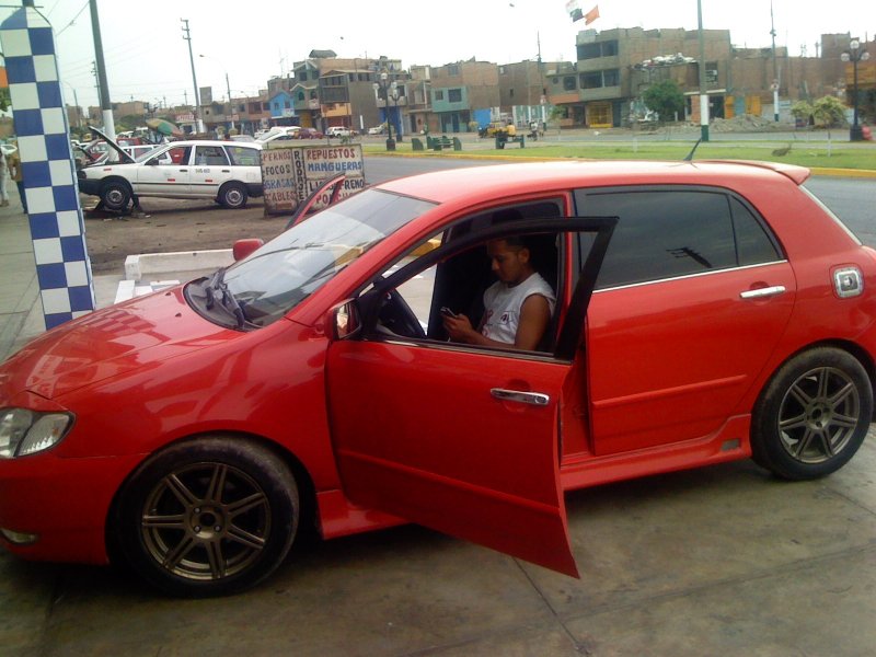 Toyota Alex 2002 тюнингованный
