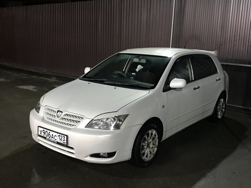 Toyota Allex 2001 обвесы