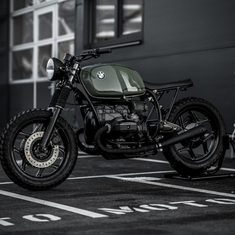 BMW r100 Cafe Racer Scrambler