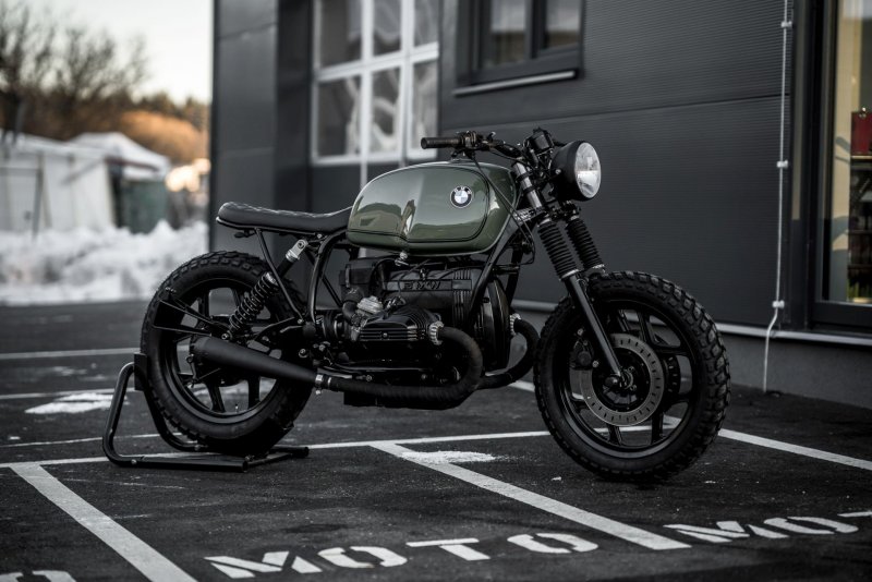 BMW r80 скремблер