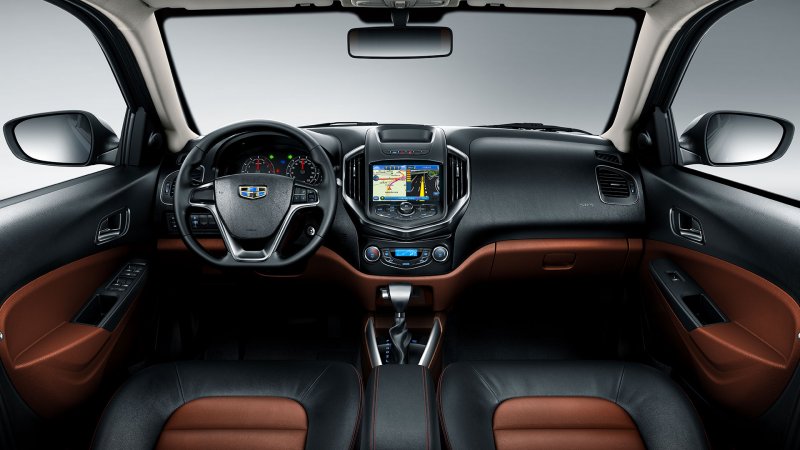 Geely MK 2012 салон