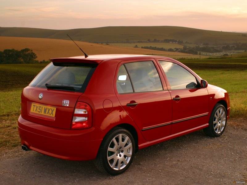 Skoda Fabia 1 поколение