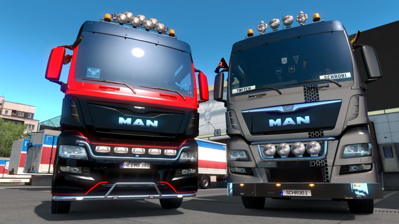 Ман TGX v8