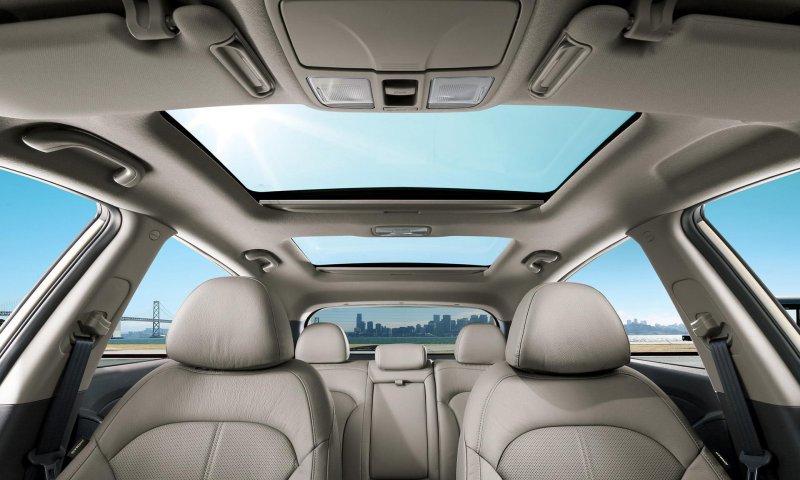 Hyundai Tucson 2010 с панорамной крышей