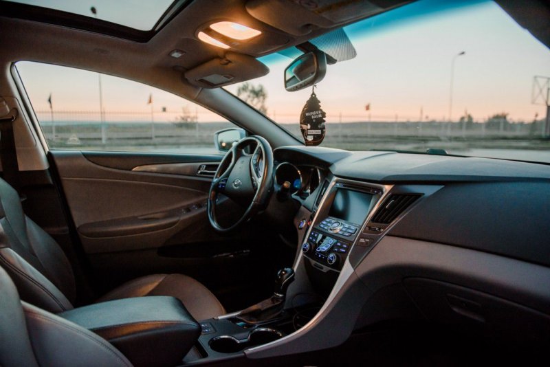 Hyundai Sonata 2019 панорамная крыша