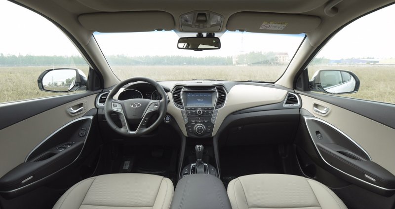 Hyundai Santa Fe с панорамной крышей