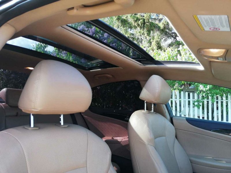 Hyundai Sonata 2011 панорамная крыша