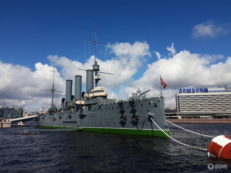 Крейсер Аврора 1917