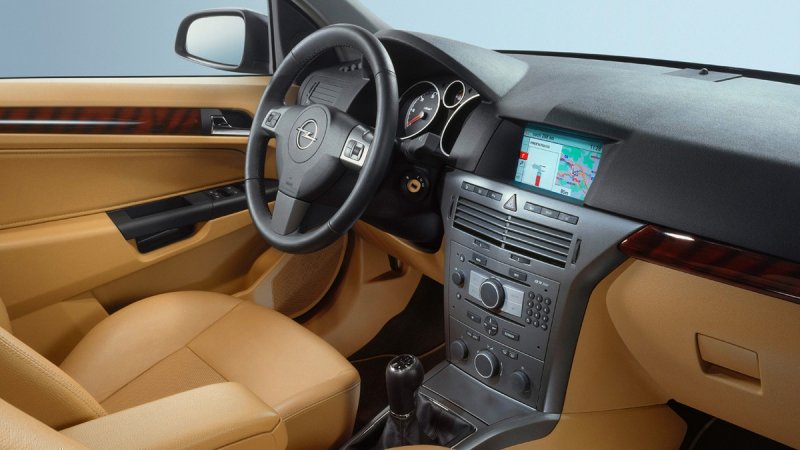 Опель Астра h 2005 салон