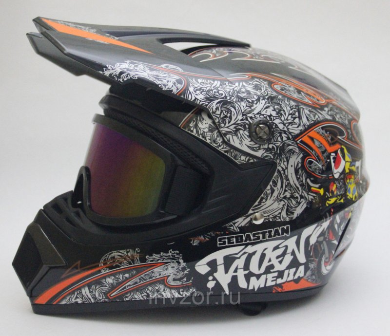 Шлем Helmet кроссовый