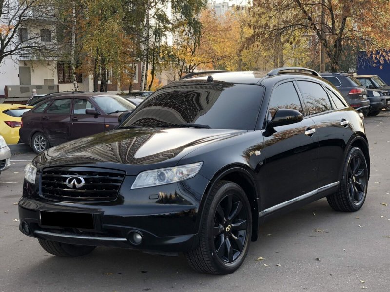 Infiniti fx35 черный