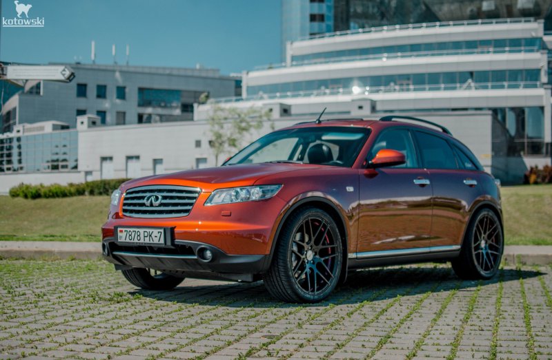 Infiniti fx50 на r 22