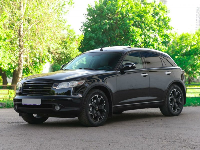 Infiniti fx35 s50 черный
