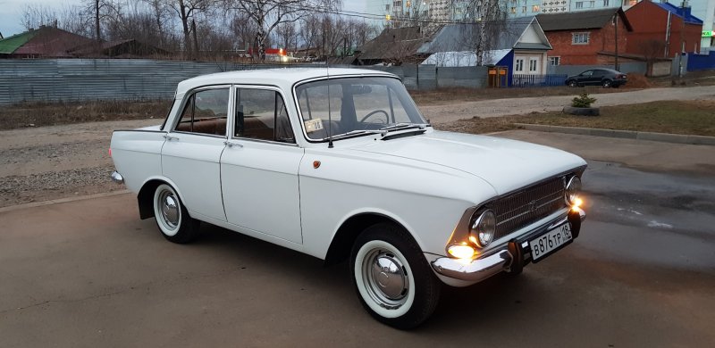 Москвич 412 ИЖ белый