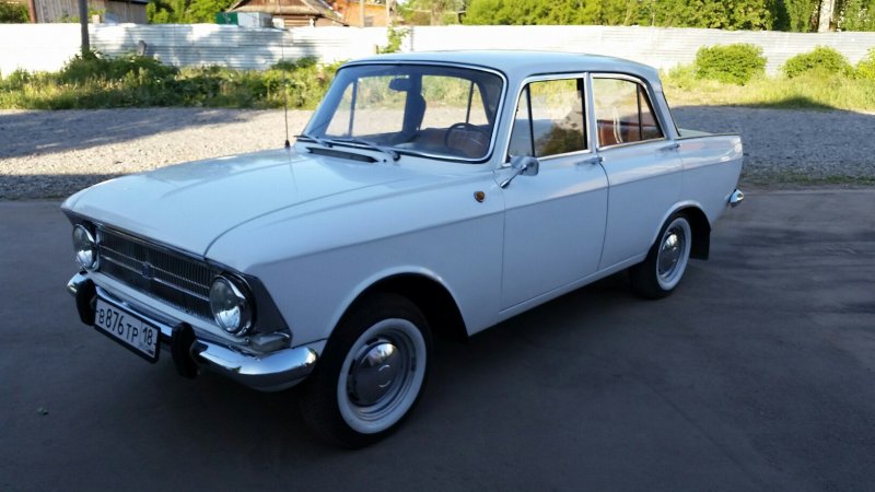Москвич 412 белый