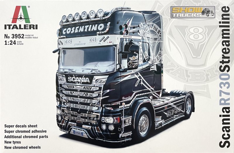Модель Scania v8 1/43 Schubert