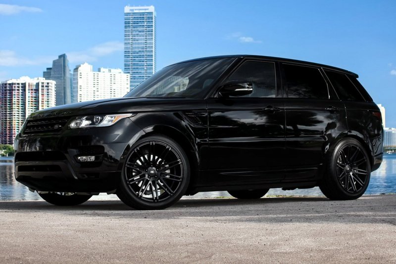 Land Rover range Rover Sport черный
