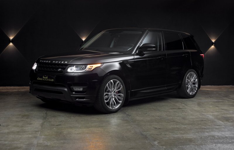 Range Rover Sport 1 Рестайлинг черный