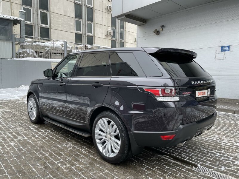 Черно красный range Rover Sport
