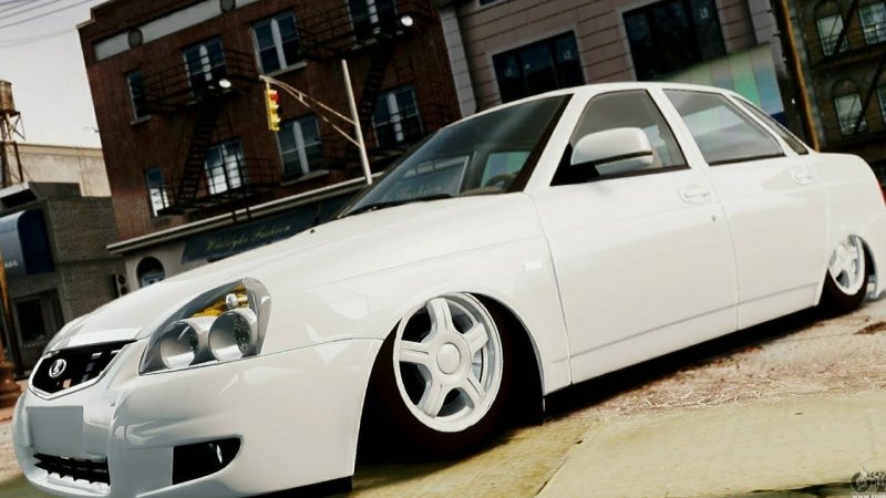 Lada Priora заниженная 102