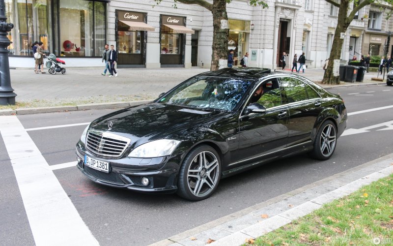 Мерседес s63 w221