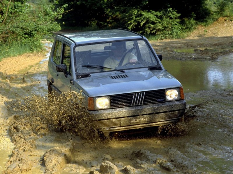 Fiat Panda 2013. 4x4