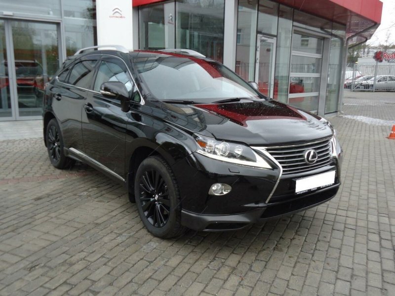 Lexus rx350 2015 черный