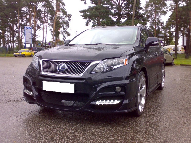 Lexus rx450h в обвесе