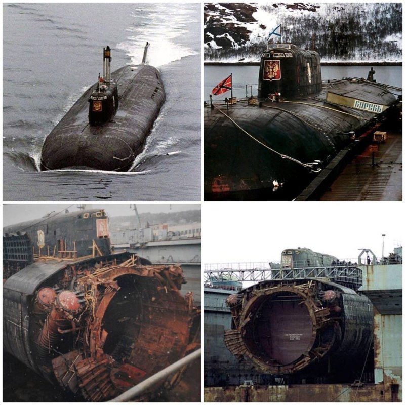 Атомная подводная лодка Курск 2000