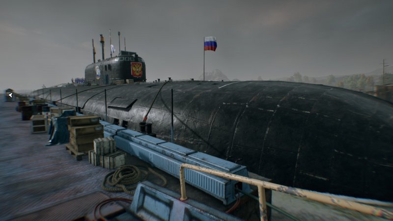 К-141 Курск под водой