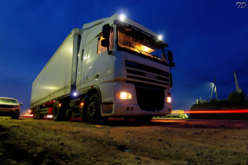 Euro Truck Simulator 2 ночь