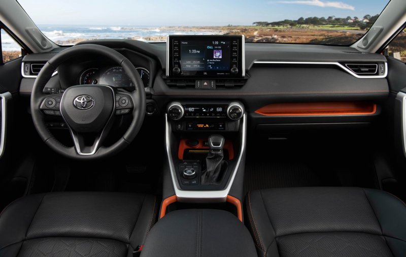 Toyota rav4 2021 салон