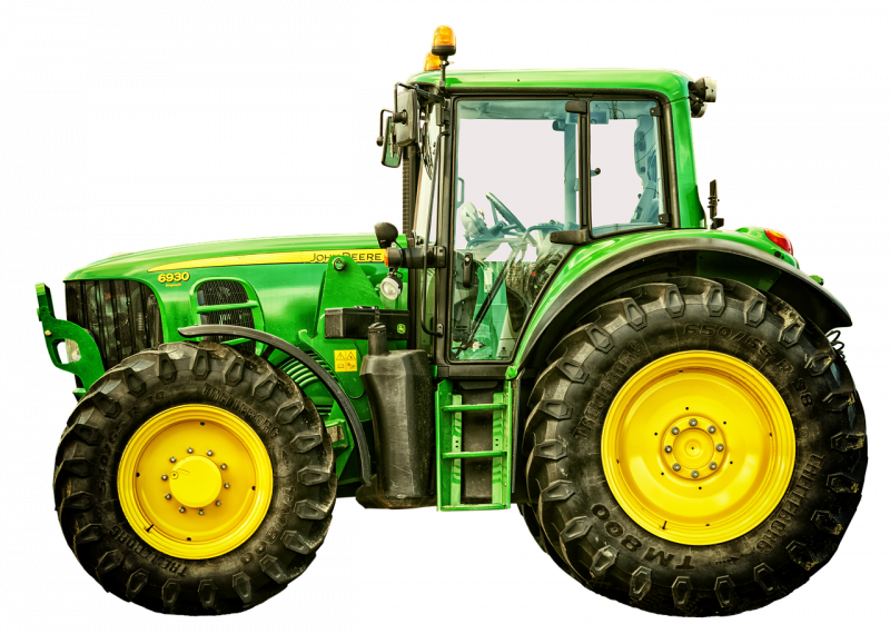 Трактор John Deere чертеж