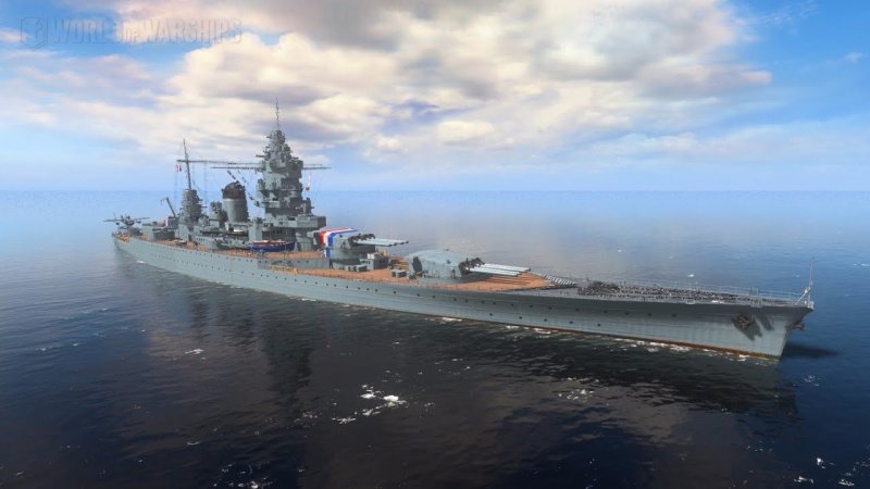 Линкор Дюнкерк в World of Warships